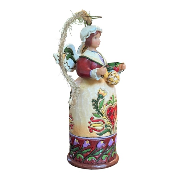 Jim Shore 2011 Williamsburg Warm Welcome Angel Figurine ~ 4021985 Retired - Picture 2 of 10